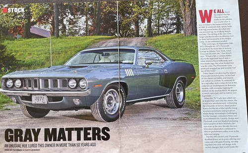 1971 plymouth barracuda - plymouth, 'cuda